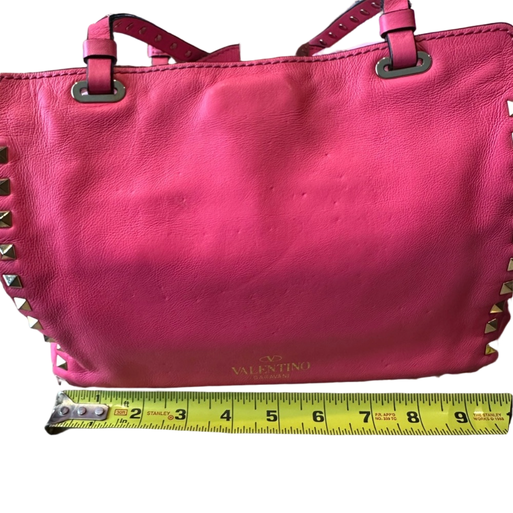 Valentino Pink Rockstud Tote - Picture 3 of 9
